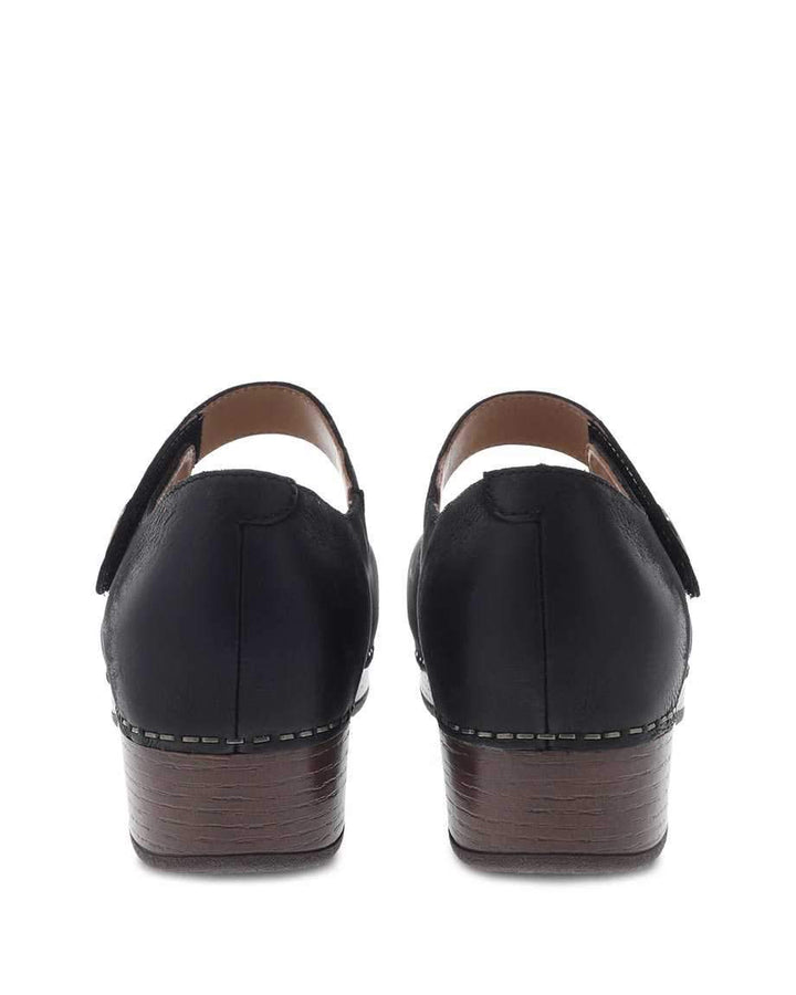 Women's Beatrice  Black Clog - Orleans Shoe Co.