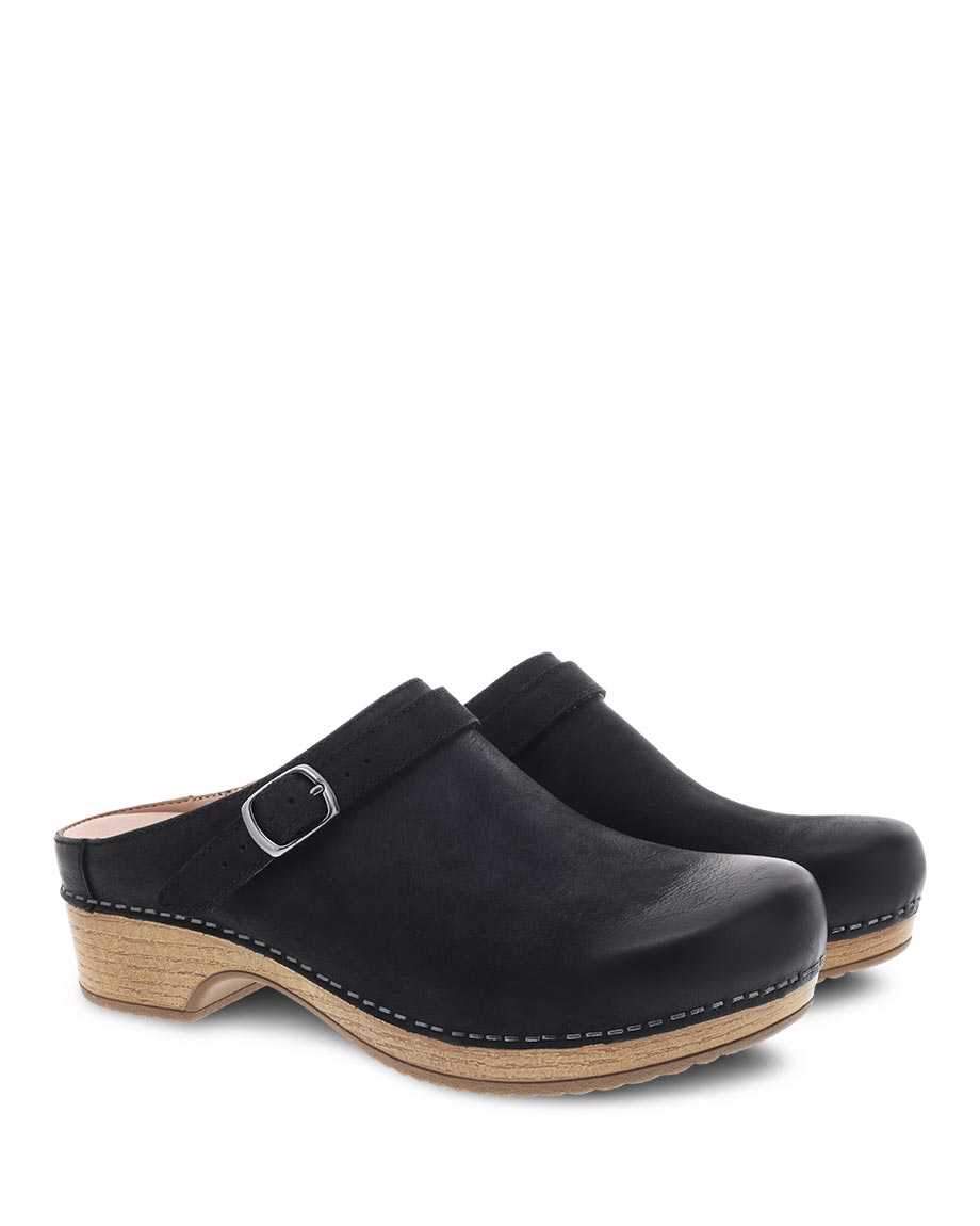 Dansko Women's Berry - Black Burnished Nubuck Dansko Women's Berry - Black Burnished Nubuck