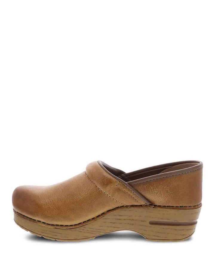 Women's Professional Distressed Honey Clog - Orleans Shoe Co.