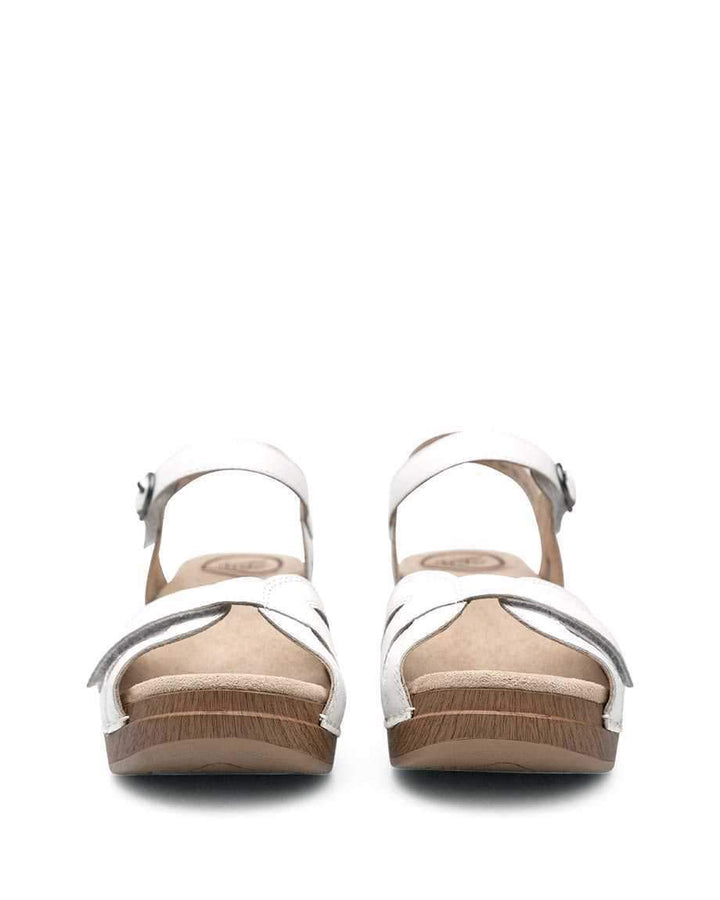 Women's Season White Sandal - Orleans Shoe Co.