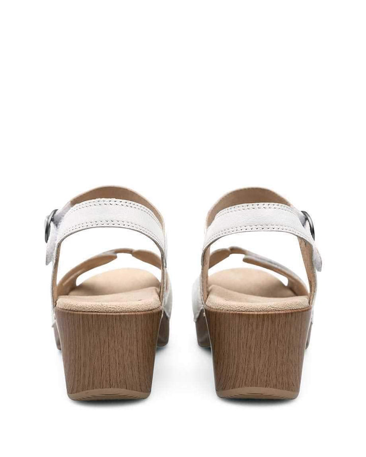 Women's Season White Sandal - Orleans Shoe Co.