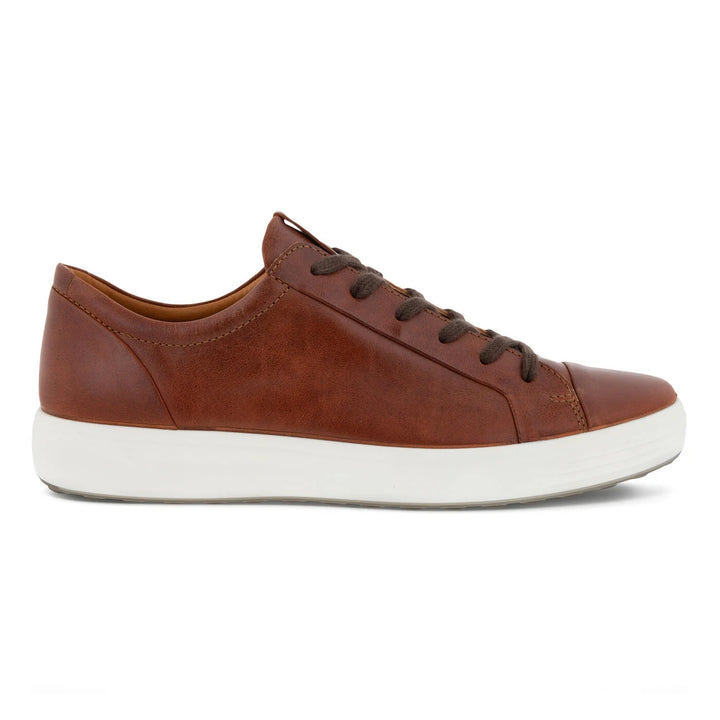 Ecco Men's Soft 7 Sneaker Cognac - Orleans Shoe Co.