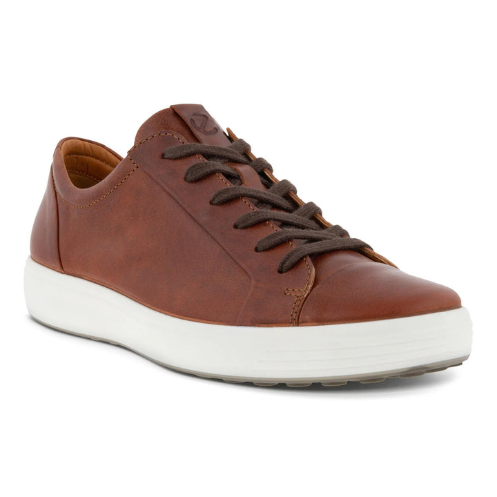 Ecco Men's Soft 7 Sneaker Cognac - Orleans Shoe Co.