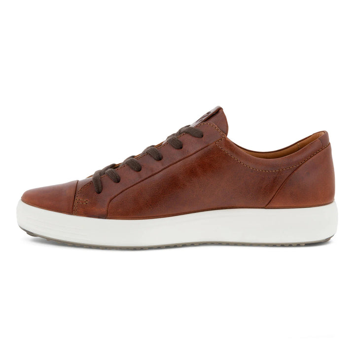 Ecco Men's Soft 7 Sneaker Cognac - Orleans Shoe Co.