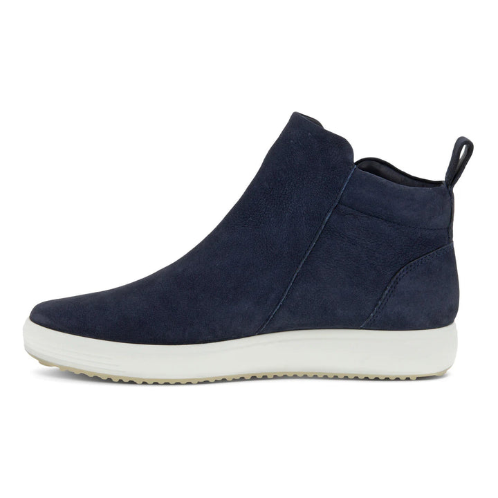 Women's Ecco Soft 7 Zip Boot Night Sky - Orleans Shoe Co.