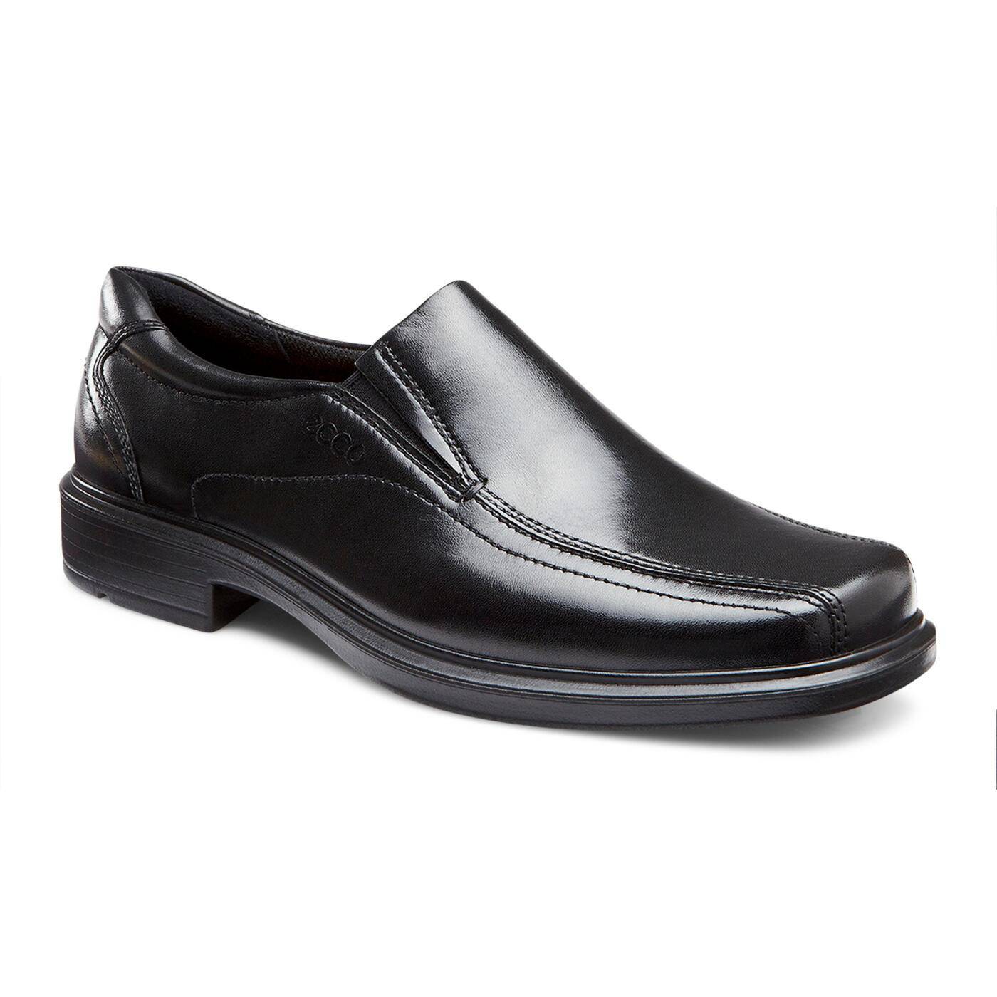 Ecco Men's Helsinki Bike Toe Slip On Black / 48