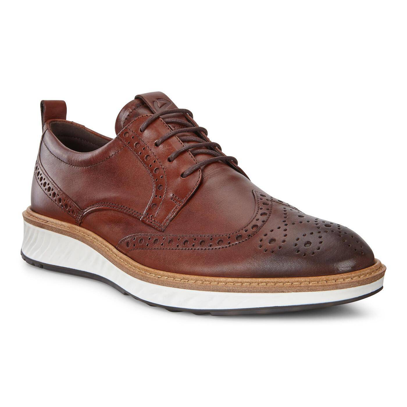 Ecco Men's St.1 Hybrid Wingtip Cognac Shoe 83642401053 – Orleans Shoe Co Ecco Men's St.1 Hybrid Wingtip Cognac Shoe 83642401053 – Orleans Shoe Co