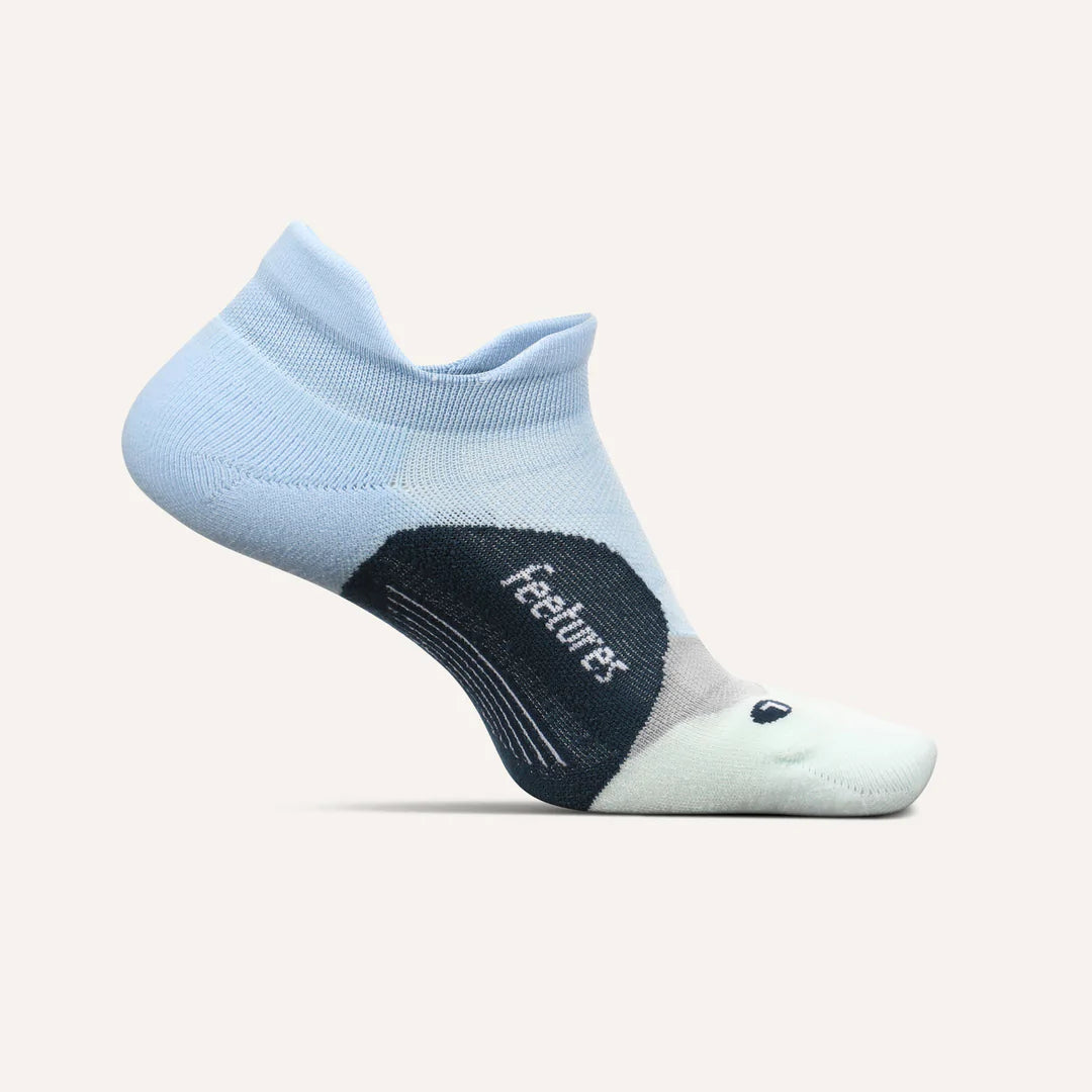 Feetures Elite Light Cushion No Show Tab Sea Ice - Orleans Shoe Co.