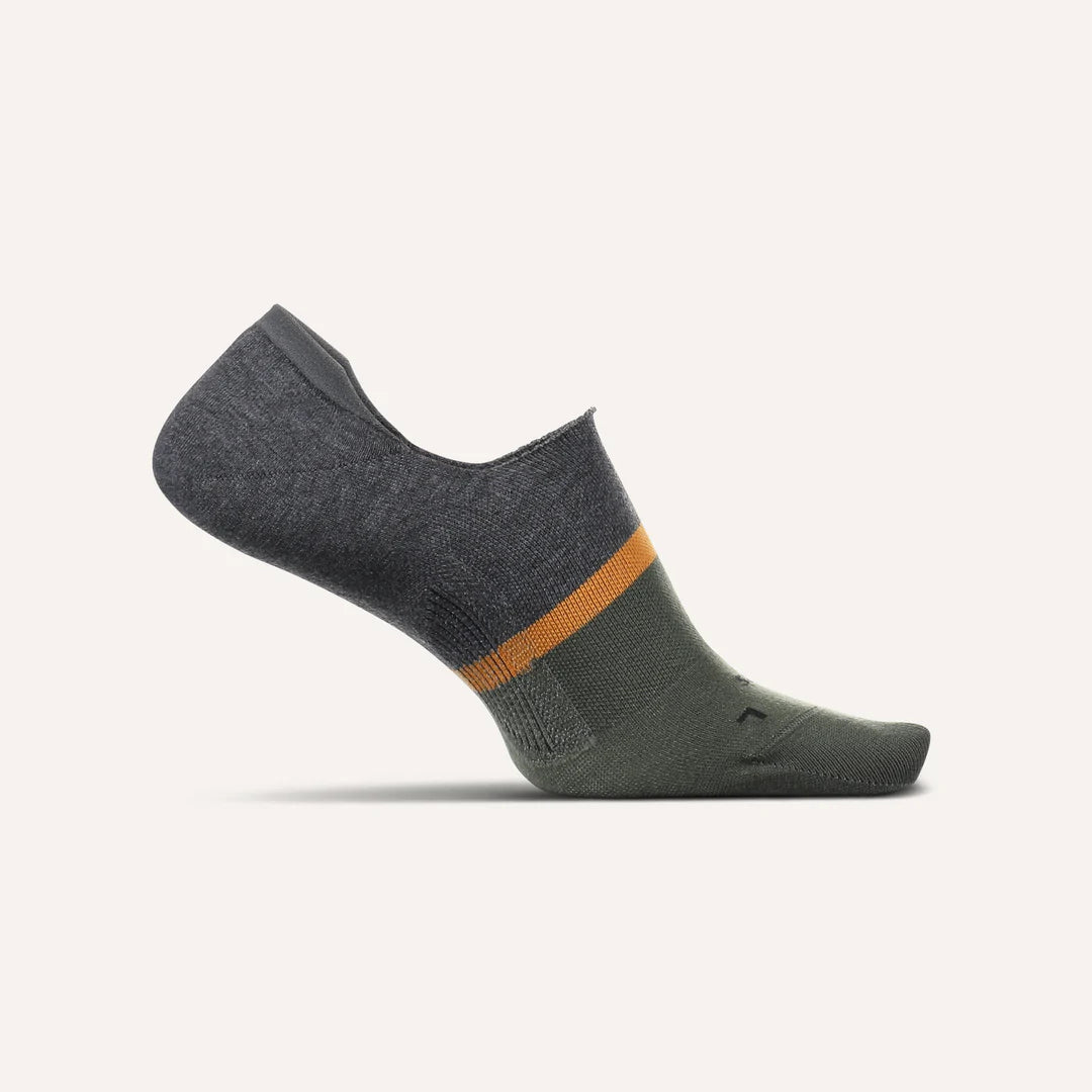 Feetures Men’s Everyday Ultra Light No Show Socks Cadet Gray - Orleans Shoe Co.