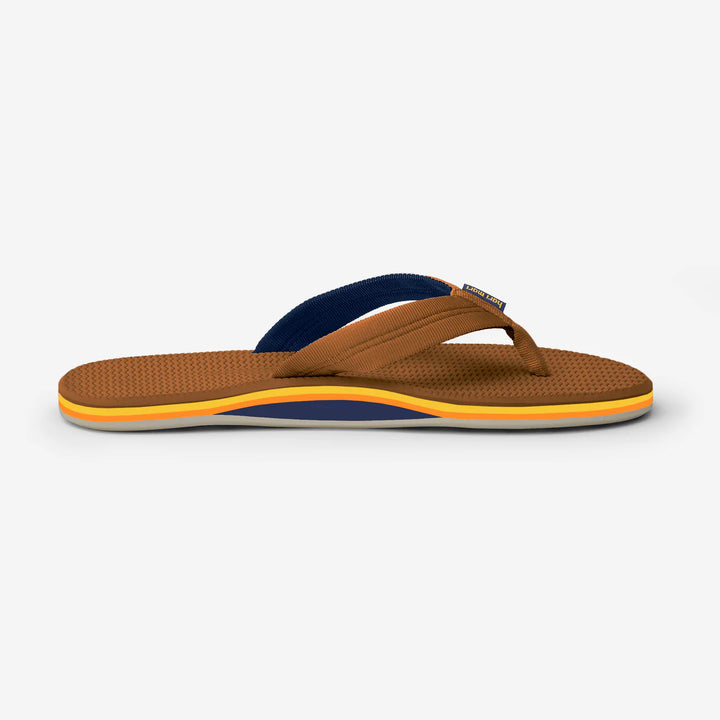 Hari Mari Men’s Flip Flop Dunes Tobacco - Orleans Shoe Co.