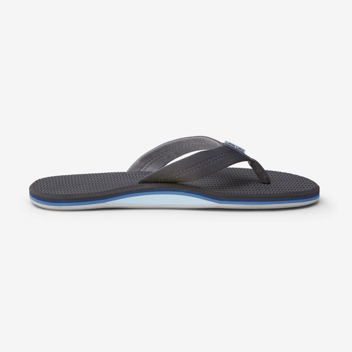Hari Mari Men’s Flip Flop Dunes Dark Charcoal - Orleans Shoe Co.