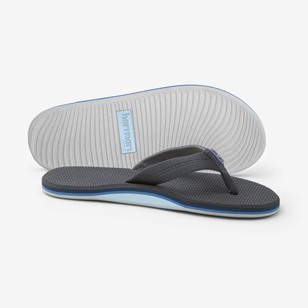Hari Mari Men’s Flip Flop Dunes Dark Charcoal - Orleans Shoe Co.