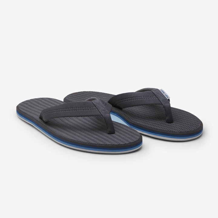 Hari Mari Men’s Flip Flop Dunes Dark Charcoal - Orleans Shoe Co.