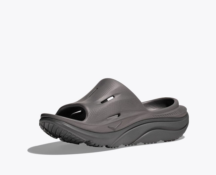 Hoka One One Unisex Ora Recovery Slide 3 Grey Grey - Orleans Shoe Co.