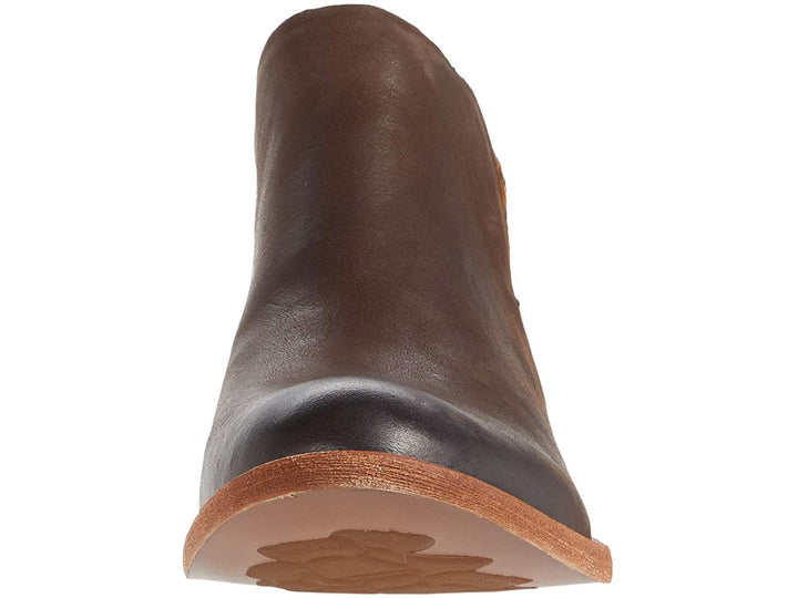 Women's Renny Dark Brown/Giraffe Booties - Orleans Shoe Co.