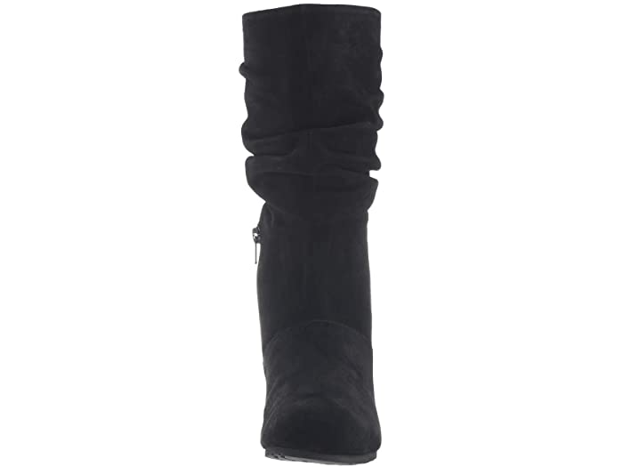 Women's Pamby Black Suede Boot - Orleans Shoe Co.