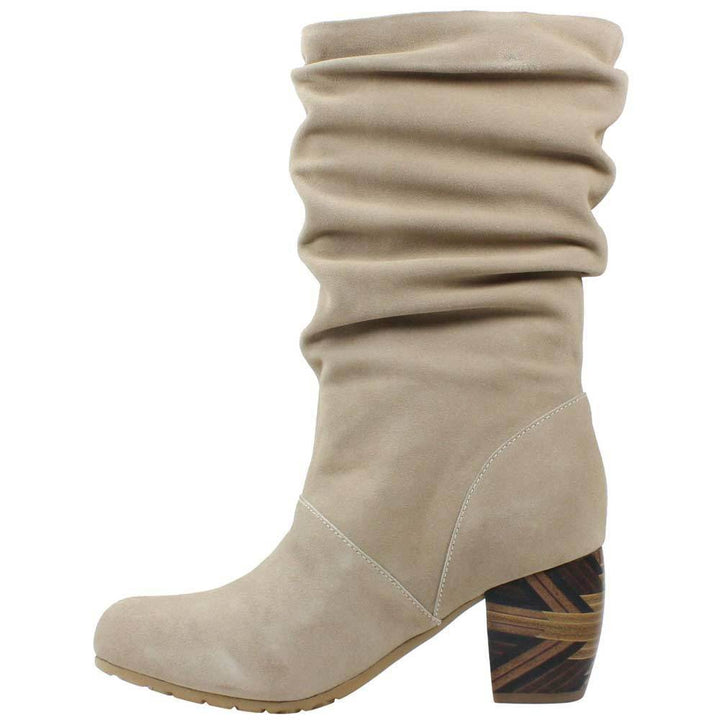 Women's Pamby Taupe Boot - Orleans Shoe Co.