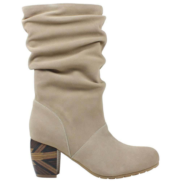 Women's Pamby Taupe Boot - Orleans Shoe Co.
