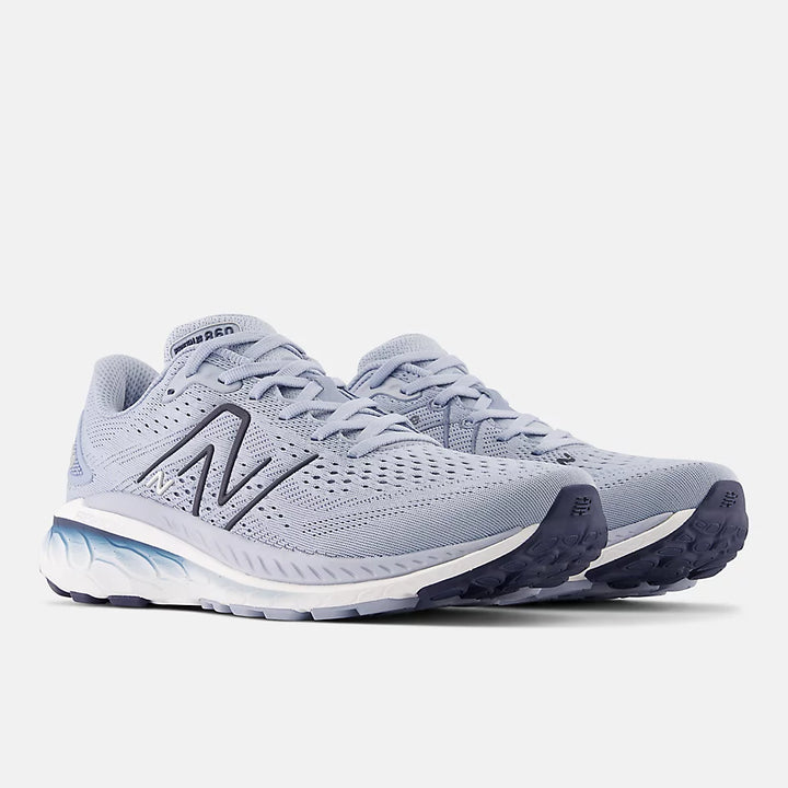 Men's New Balance Fresh Foam X M860G13 Light Arctic Grey with Natural Indigo - Orleans Shoe Co.