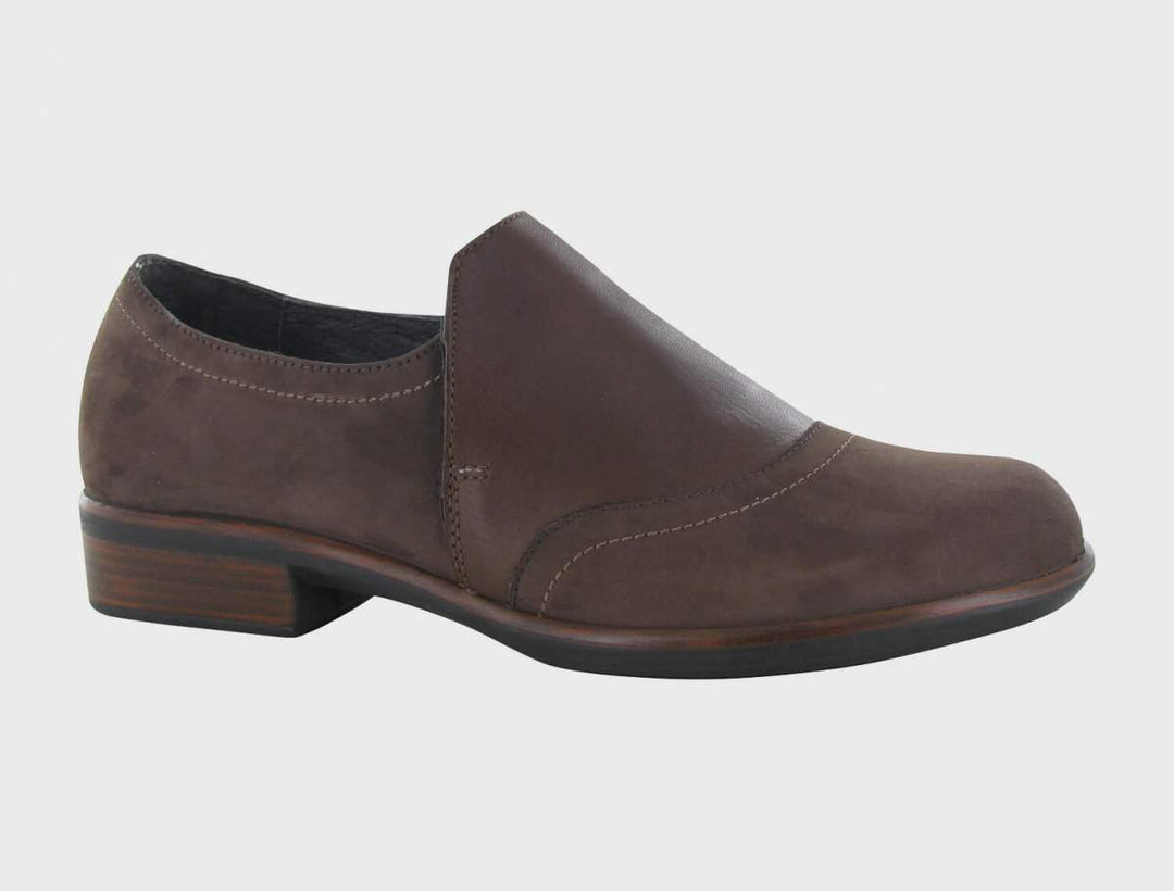 Women's Naot Angin Coffee Bean Nubuck/Toffee Lthr/Coffee Bean Nubuck - Orleans Shoe Co.