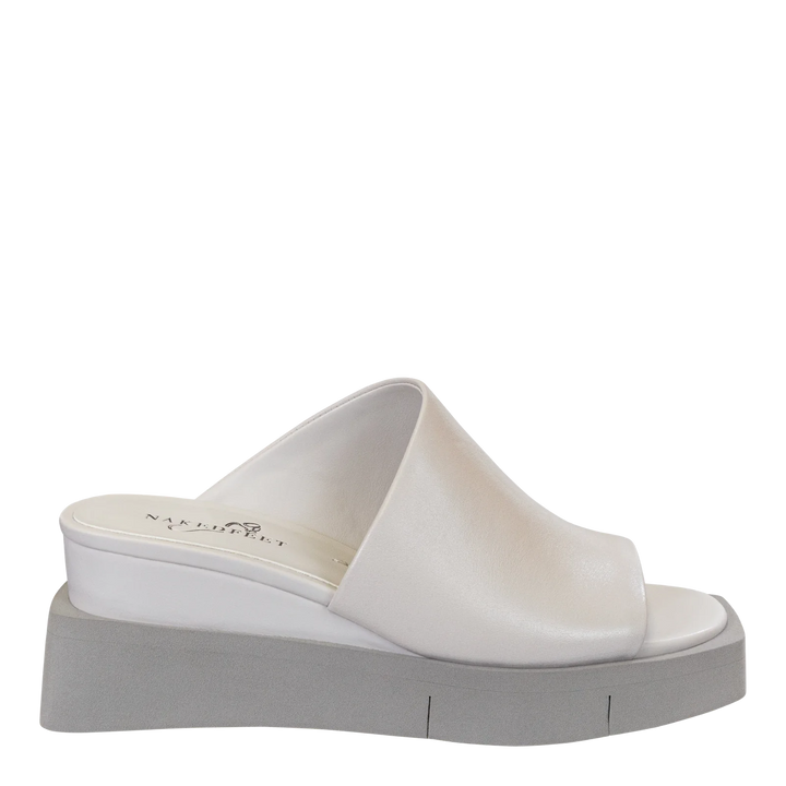 Naked Feet Women’s Infinity Platform Sandal Mist - Orleans Shoe Co.