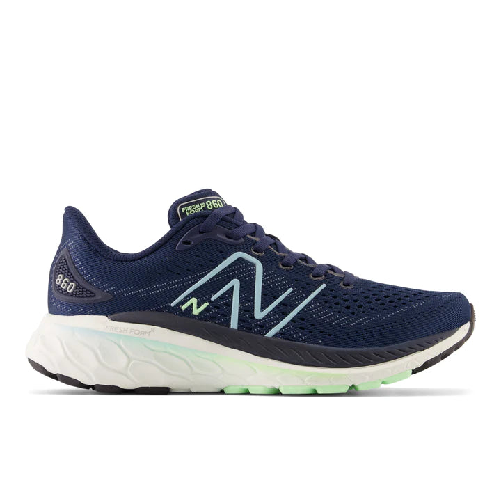 New Balance Women s Fresh Foam X W860N13 Navy Beach Blue Green