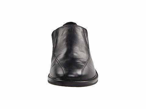 Men's Success Black Madras Leather Slip-On - Orleans Shoe Co.
