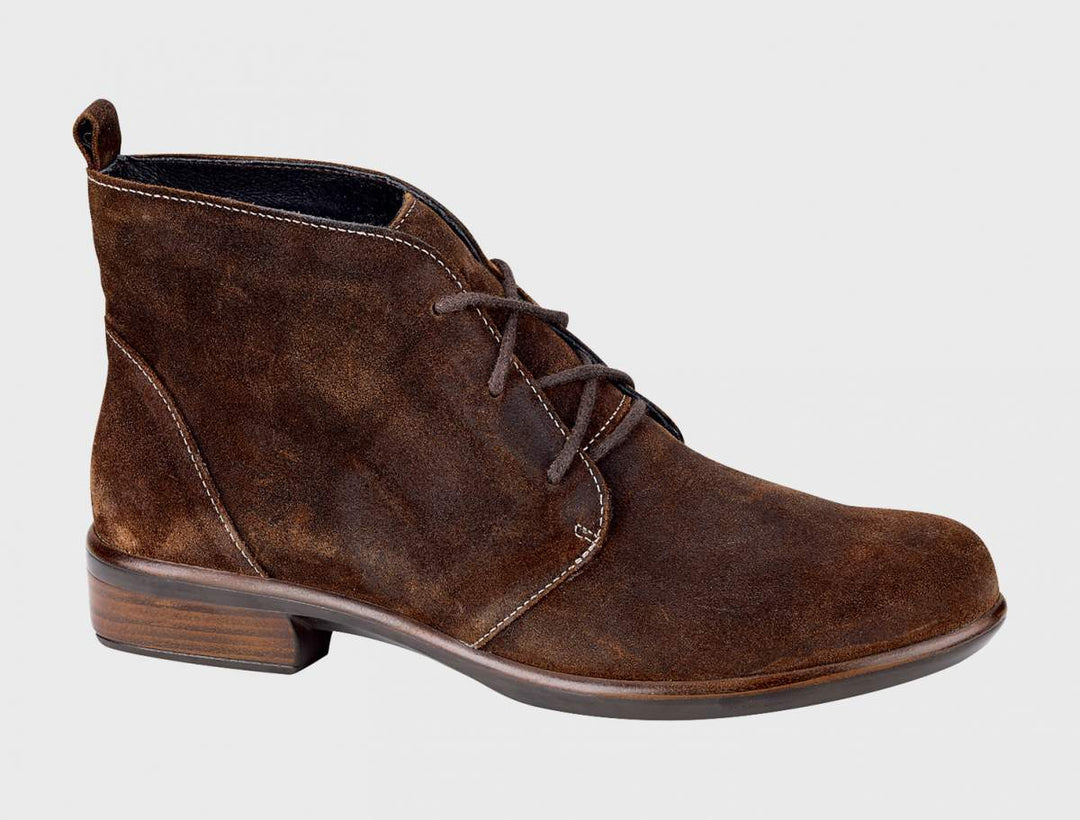 Women's Levanto Seal Brown Suede Boot - Orleans Shoe Co.