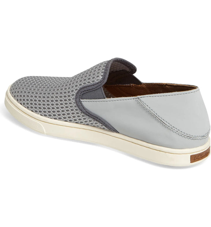 Olukai Women's Pehuea Pale Grey Charcoal - Orleans Shoe Co.