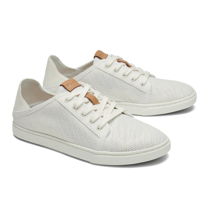 Olukai Women’s Pehuea Li White White - Orleans Shoe Co.