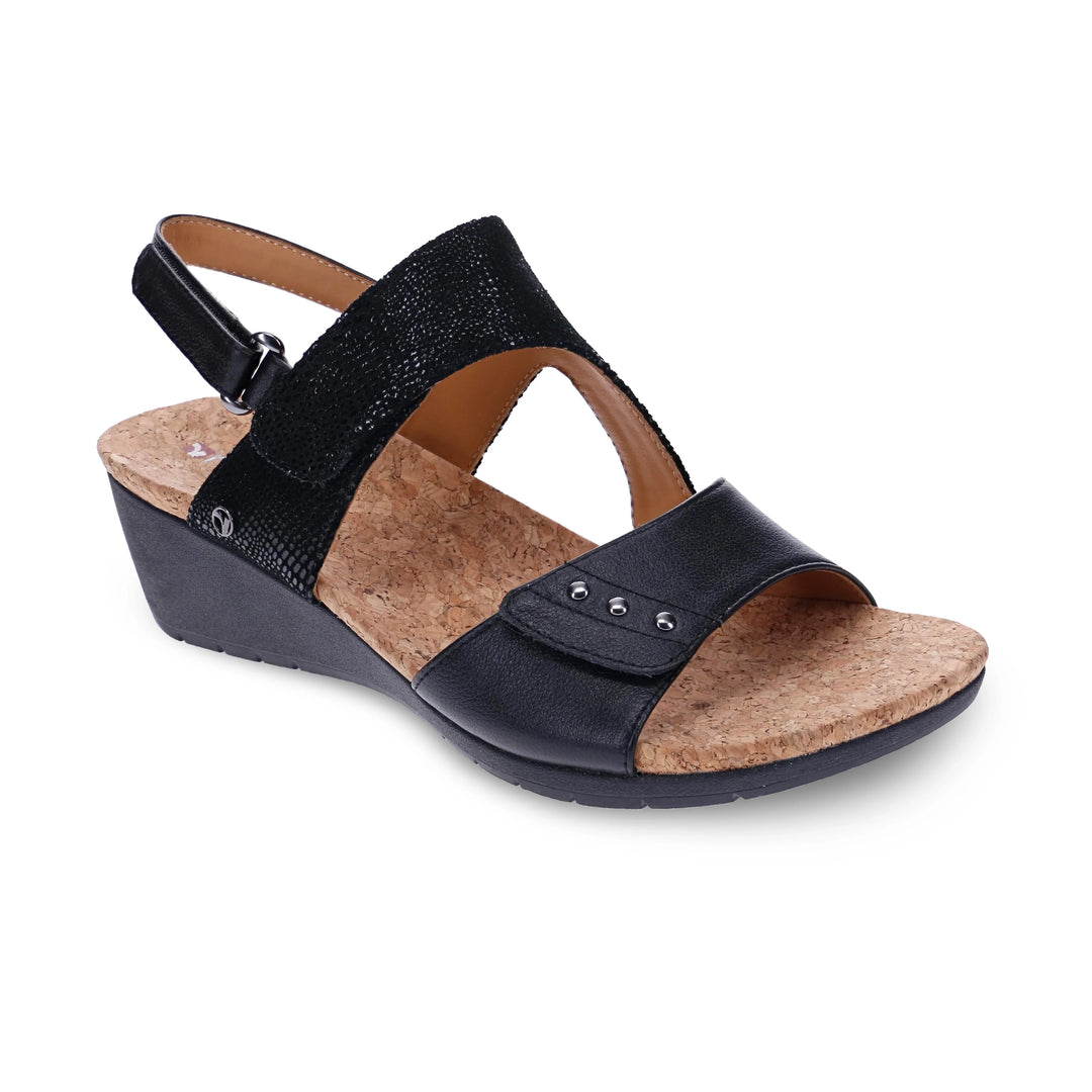 Women's Revere Grenada Black - Orleans Shoe Co.