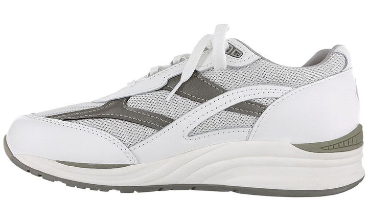 Men's SAS Journey Mesh White Gray - Orleans Shoe Co.