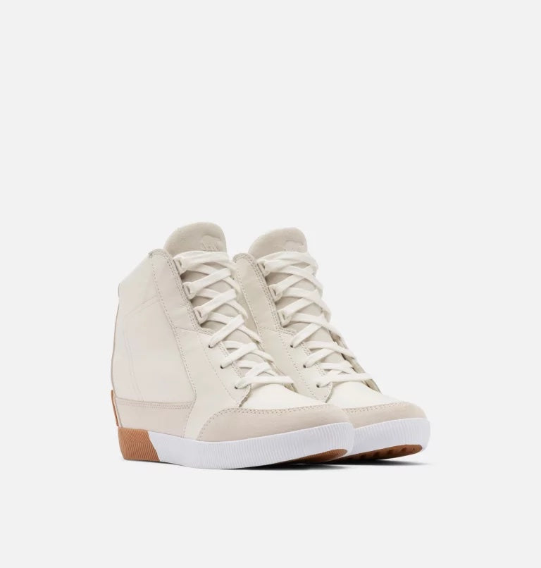 Women's Out N About Wedge Bootie Sea Salt/Gum 2 - Orleans Shoe Co.