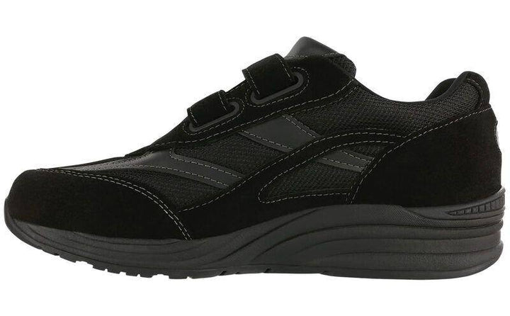 Men's J-V Mesh Black Hook-and-Loop Shoe - Orleans Shoe Co.