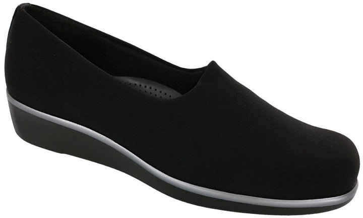 Women's Bliss Black Slip-On - Orleans Shoe Co.