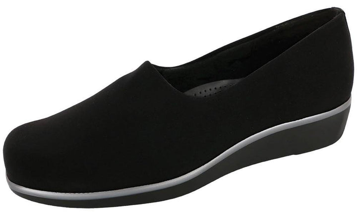 Women's Bliss Black Slip-On - Orleans Shoe Co.