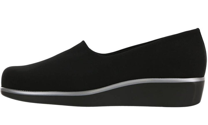 Women's Bliss Black Slip-On - Orleans Shoe Co.