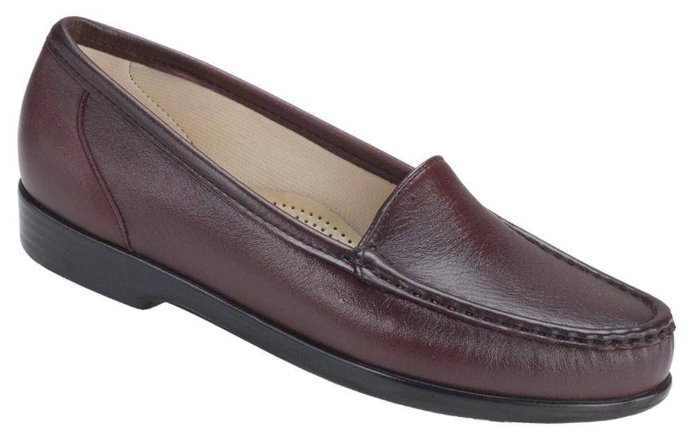 SAS Women's Simplify Antique Wine Slip-On – Orleans Shoe Co