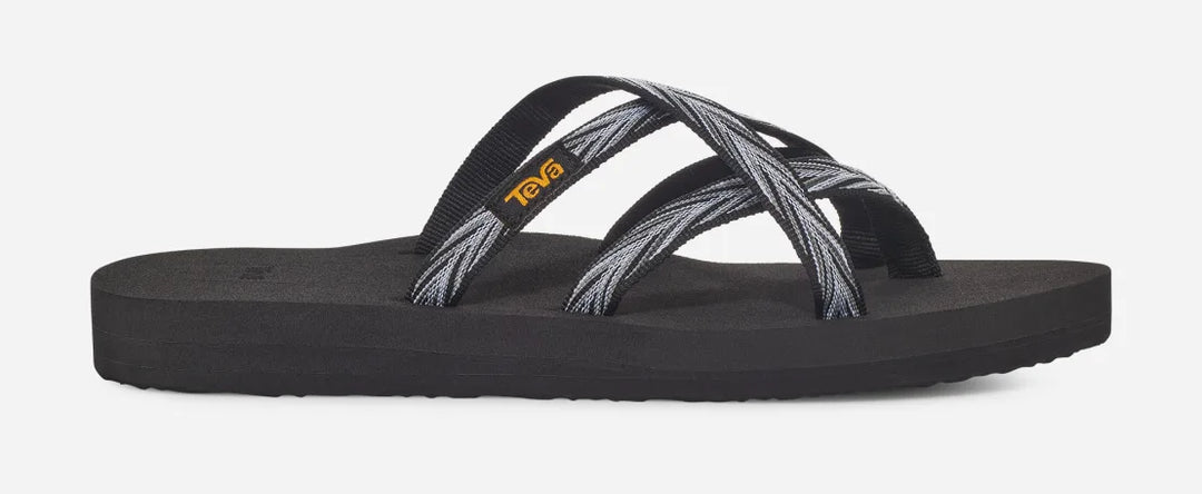 Teva Women’s Olowahu Palms Black White - Orleans Shoe Co.