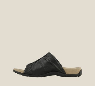 Women's Gift 2 Black Thong Sandal - Orleans Shoe Co.