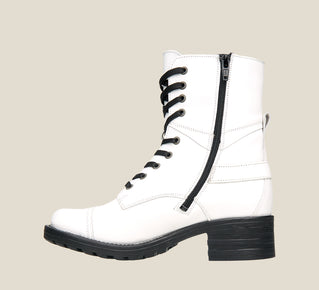 Women's Taos White Crave Boots - Orleans Shoe Co.