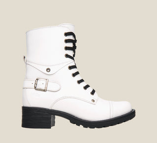 Women's Taos White Crave Boots - Orleans Shoe Co.