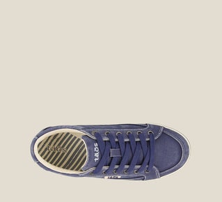 Taos Moc Star indigo - Orleans Shoe Co.