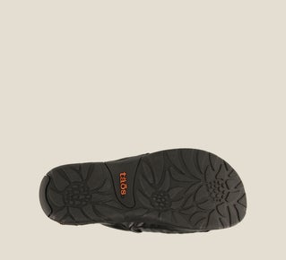 Women's Gift 2 Black Thong Sandal - Orleans Shoe Co.