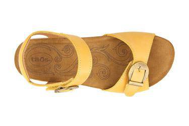 Women's Vera Golden Yellow Sandal - Orleans Shoe Co.