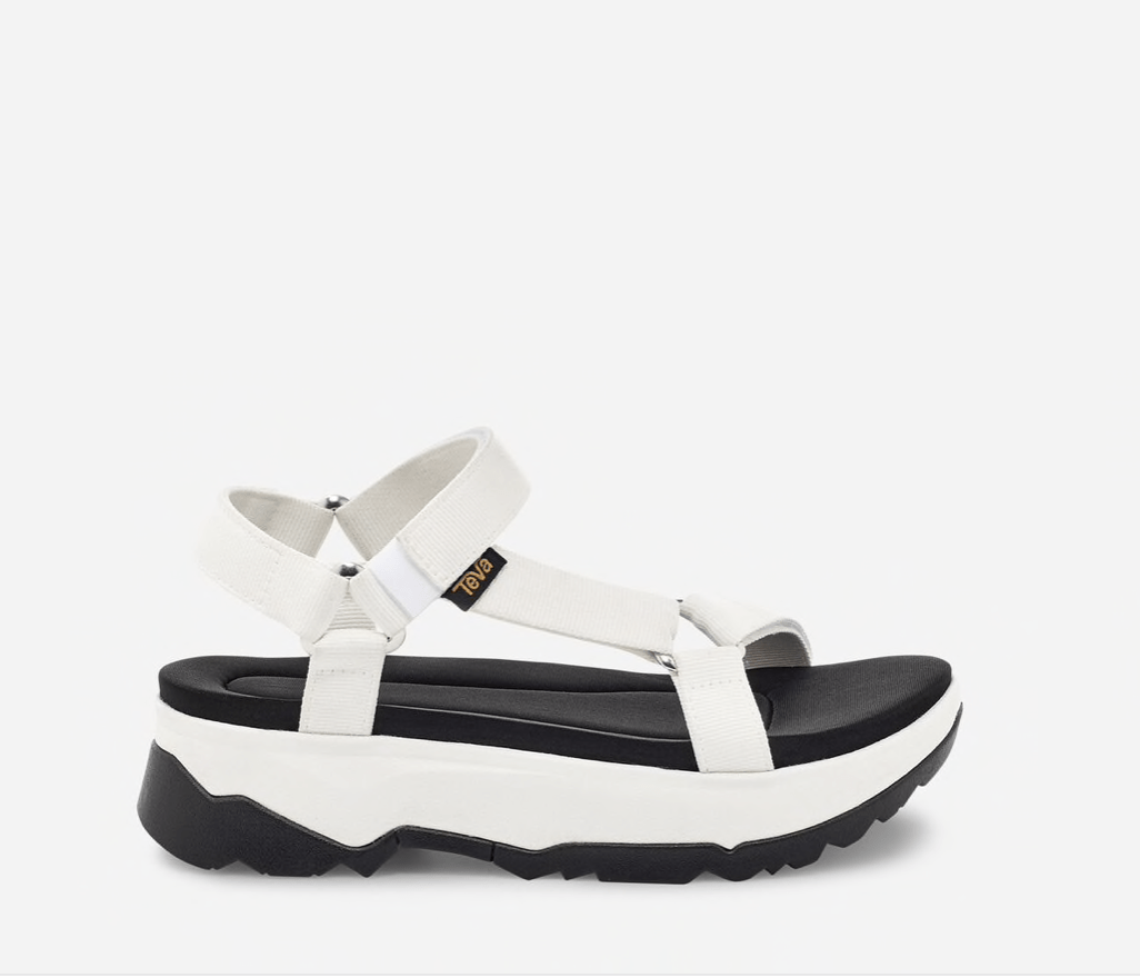 Teva fashion white platform