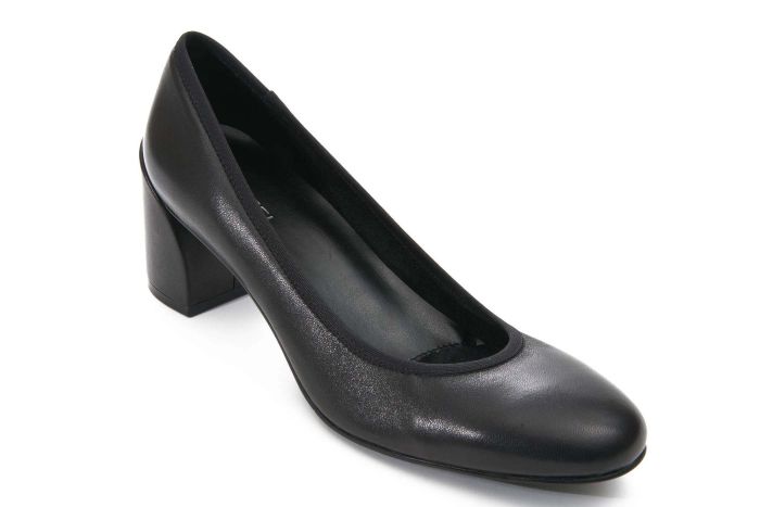 Women's Vaneli Camila Black Nappa - Orleans Shoe Co.