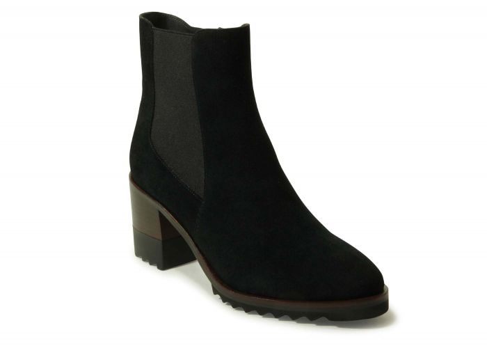 Women's Vaneli Holly Black Waterproof Suede - Orleans Shoe Co.
