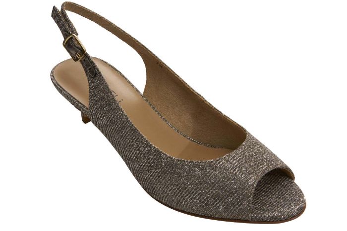 Women’s Vaneli Buckie Platinum Nizza Fabric - Orleans Shoe Co.