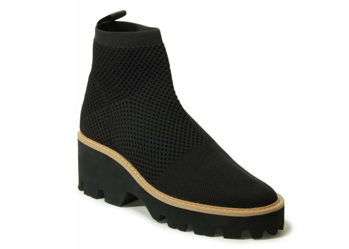 Women's Marina Black Stretch Knit - Orleans Shoe Co.